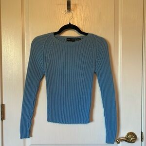 Vintage Y2K ribbed knit sweater